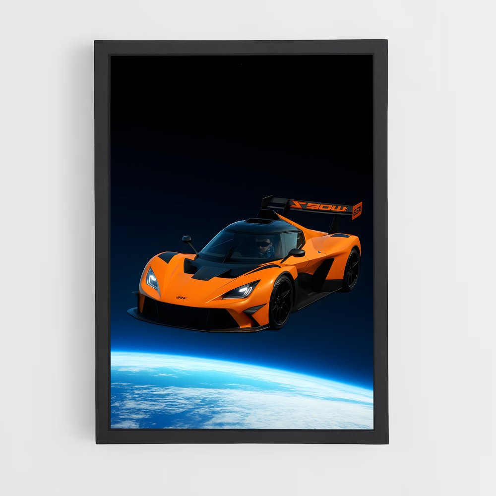 Poster Vol Intergalactique – affiche KTM (vue 2)